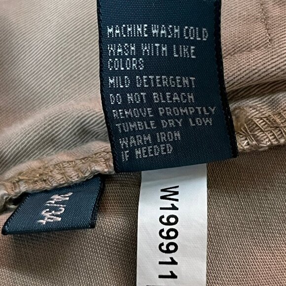 POLO RALPH LAUREN Dry Goods Straight Khaki Pants Men's Size 34/34- 5 Pocket -EUC - Picture 9 of 11